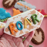 Dino Background stencil