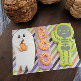 Ghost/Skeleton/Sign Cutters PLUS Silk stencils set