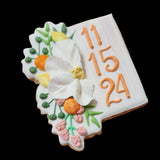 Floral Rectangle Plaque