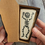 Coffin Skeleton Silk screen Stencil