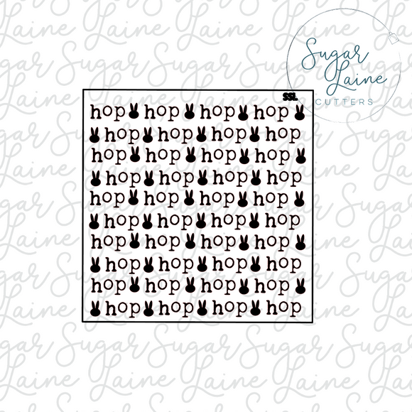 Hop - Silk Screen Stencil