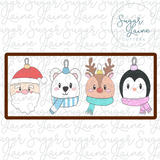 Snowman Ornament - TALL